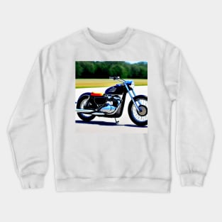 80s Classic Cruiser Motorcycle Crewneck Sweatshirt